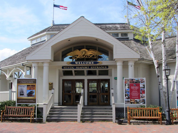 Mystic Seaport Museum entrance