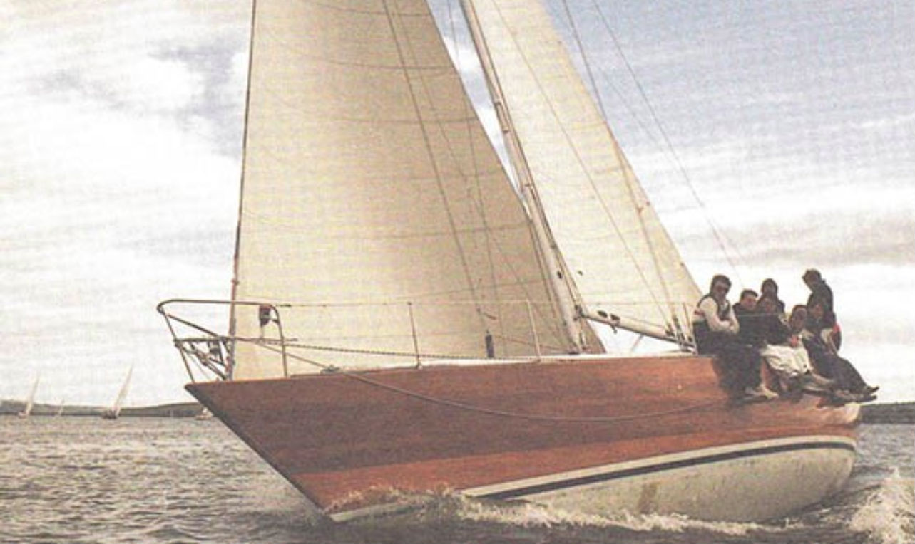 Irish Mist II Archie O'Leary owner of the Ron Holland Design one ton