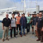 University of Auckland Masters of Yacht Engineering class 2015, Auckland Harbour
