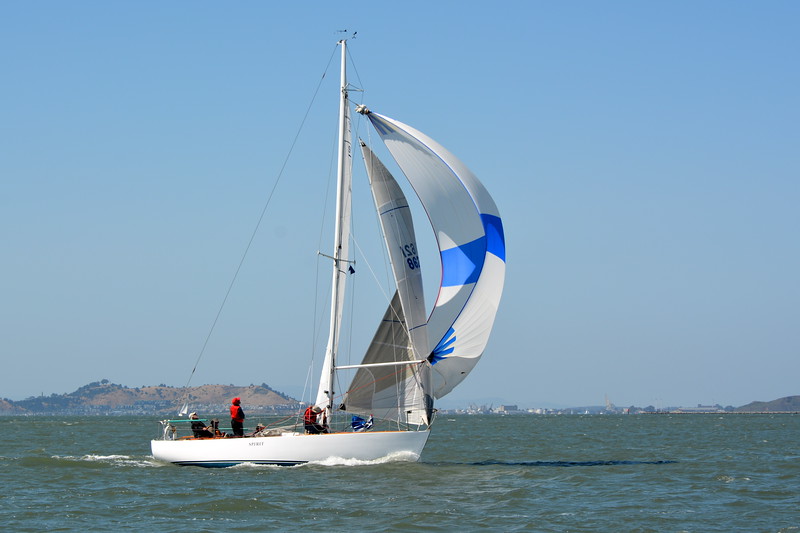 Sailing yacht Spirit racing