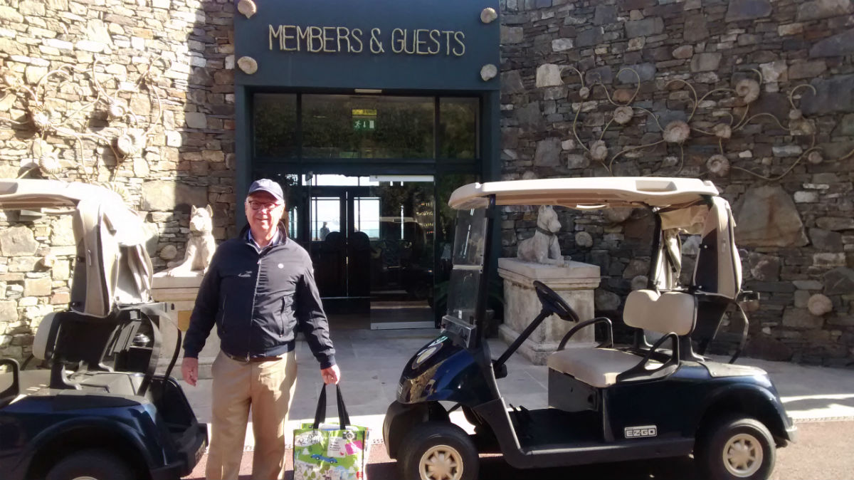 Ron Holland visits The Old Head Golf Links in Kinsale Ireland