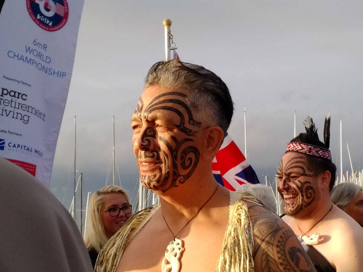 Maori dancers perform Haka tradition for Opening Ceremony 6 M Worlds Vancouver 2017