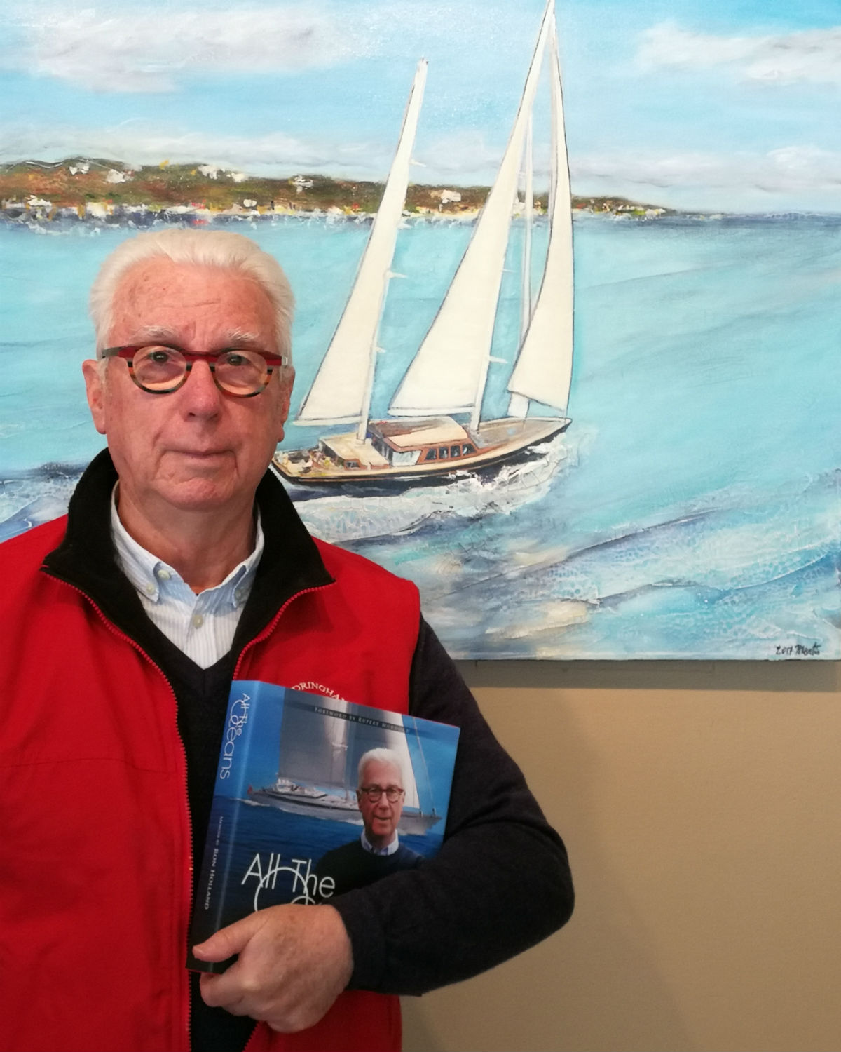 Yacht Designer and Author Ron Holland presents All The Oceans at West Vancouver Yacht Club