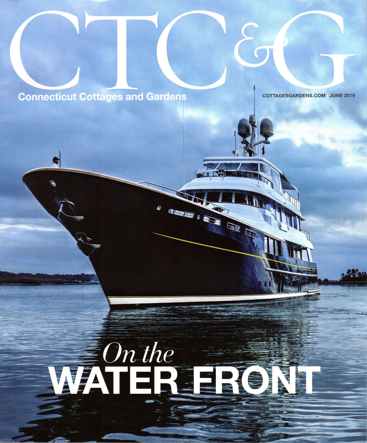 Motor Yacht Calliope graces the cover of CTC&C magazine, this Ron Holland Design yacht is ready to sail the oceans