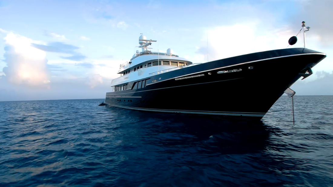Ocean Voyager motor yacht "Dorothea III" designed by Ron Holland built by Cheoy Lee