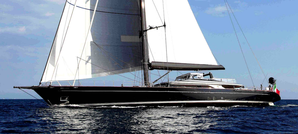 Perseus 3 sailing yacht is a Ron Holland Design - Perini Navi design collaboration
