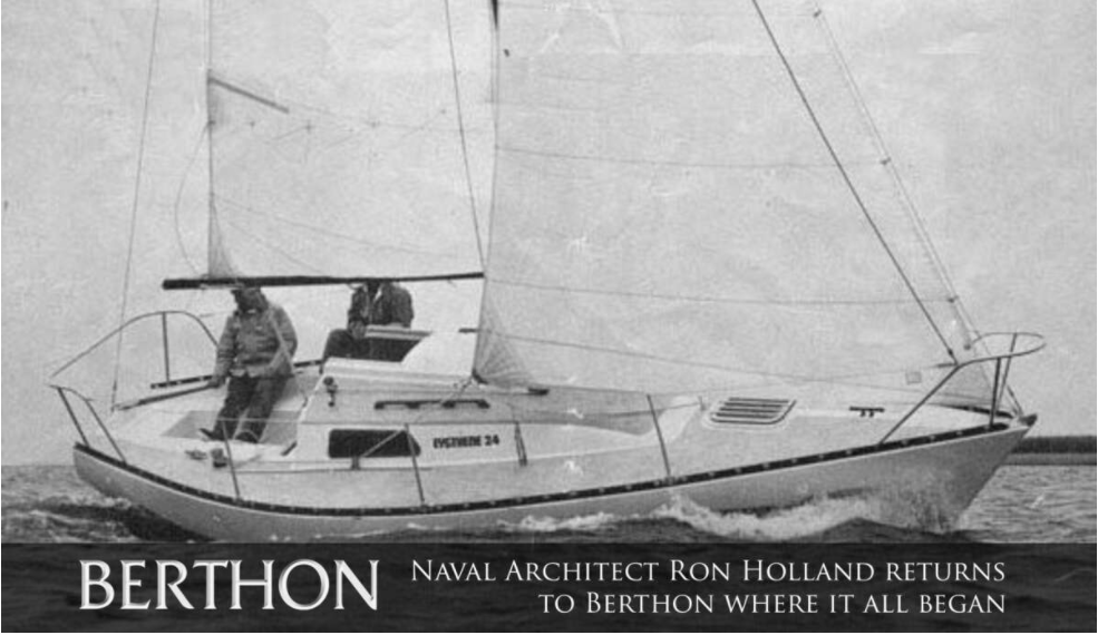 From the Berthon Blog - Ron Holland Design race yacht